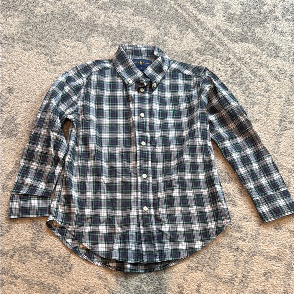 Boys Ralph Lauren Plaid Shirt